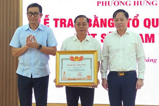 Người chiến sĩ du kích được công nhận liệt sĩ sau 78 năm