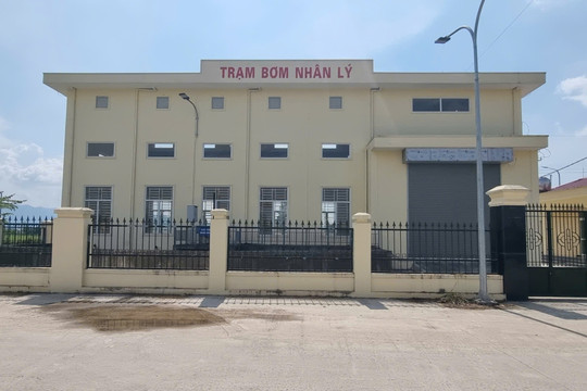 Trạm bơm Nhân Lý (Xuân Mai, Hà Nội) sau nâng cấp: Vết nứt và câu hỏi về năng lực nhà thầu