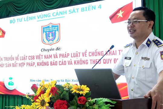 Đẩy mạnh tuyên truyền chống khai thác IUU trên địa bàn tỉnh An Giang