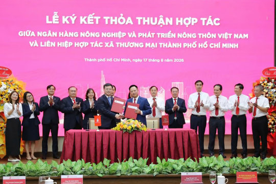 Agribank và Saigon Co.op ký kết thỏa thuận hợp tác: Kết nối sức mạnh tài chính và bán lẻ, vì sự phát triển bền vững