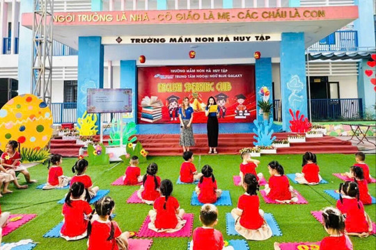 Trường Mầm non Hà Huy Tập: Thành quả từ hành trình bền bỉ của nhiều thế hệ