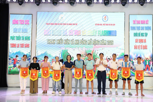 Điện Biên sôi nổi ngày hội thể thao dành cho thanh, thiếu niên, nhi đồng
