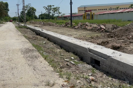 Thanh Hóa: Cần làm rõ một số hạng mục thi công dự án Khu dân cư mới tại xã Hậu Lộc