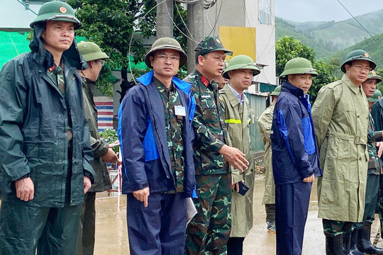 LLVT Quảng Ninh tham gia khắc phục hậu quả mưa lớn
