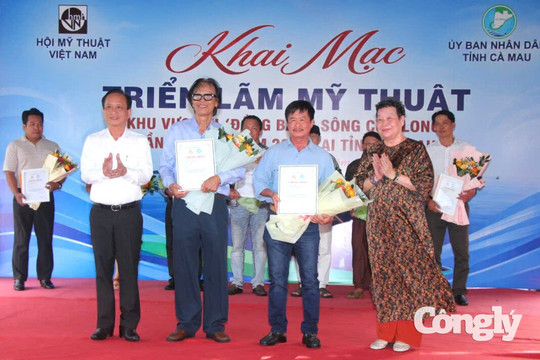 Khai mạc Triển lãm Mỹ thuật ĐBSCL lần thứ 30