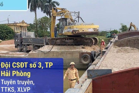 Hải Phòng xử lý nghiêm phương tiện, bến thủy nội địa vi phạm