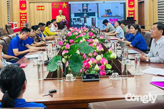 TAND Khu vực 9 – Nghệ An tổ chức phiên tòa rút kinh nghiệm trực tuyến về ma túy