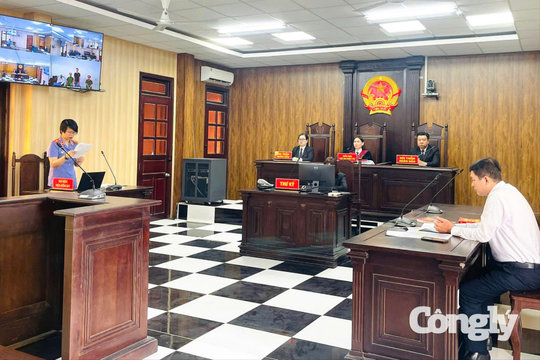 TAND khu vực 8 - Cần Thơ tăng cường xét xử trực tuyến trong cao điểm