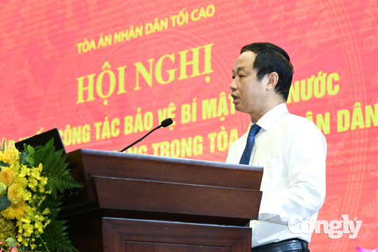 Nâng cao trách nhiệm của cán bộ Tòa án trong bảo vệ bí mật, dữ liệu