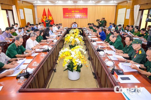An Giang: Hội thảo xác định vị trí an táng gần 300 liệt sĩ tại Tràm Dù
