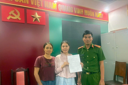 Chủ động trình báo công an, trả lại 30 triệu đồng chuyển nhầm