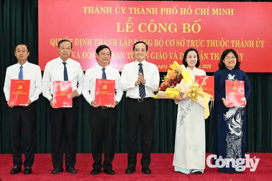 Ban Tuyên giáo và Dân vận Thành ủy TP.HCM mang tên mới