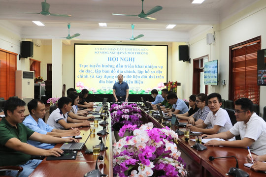 Điện Biên đẩy nhanh hoàn thiện dữ liệu đất đai