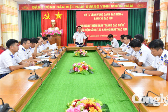Triển khai “Tháng cao điểm” chống khai thác IUU