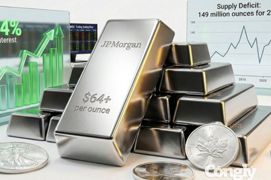 Phân tích thị trường bạc 26/8: Bạc giữ sắc xanh, xu hướng tăng vẫn chiếm ưu thế