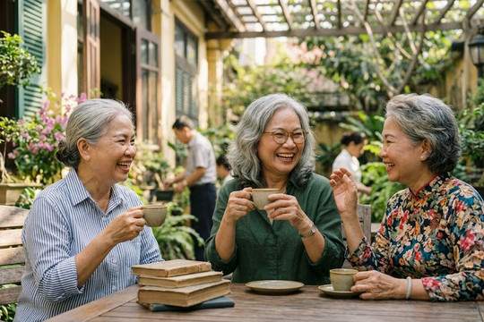 Tóc bạc, nếp nhăn và vẻ đẹp trưởng thành: Khi dấu hiệu tuổi tác không còn là điều phải che giấu
