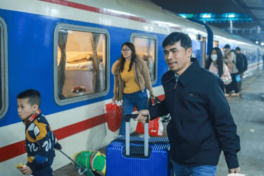 Vé tàu Tết 2027 mở bán từ ngày 30/8