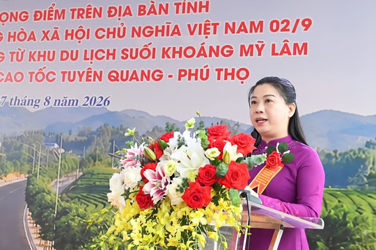 Tuyên Quang khánh thành tuyến đường hơn 480 tỷ đồng