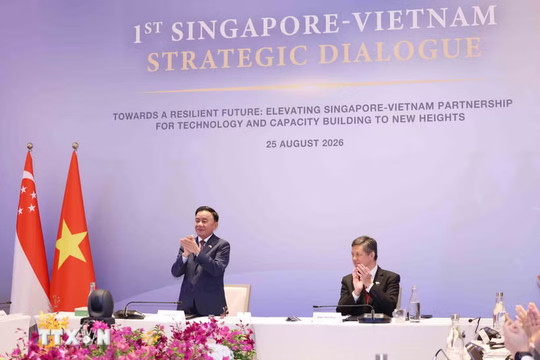 Việt Nam-Singapore: Biến ý chí thành hành động, mở ra kỷ nguyên hợp tác thế hệ mới