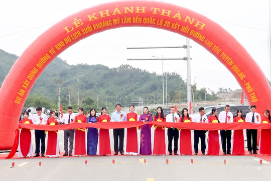 Tuyên Quang khánh thành tuyến đường hơn 480 tỷ đồng