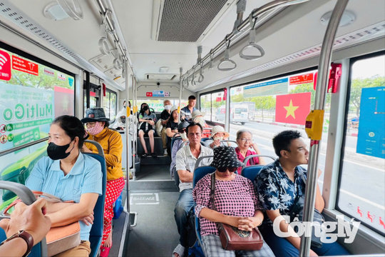 TP.HCM tăng chuyến xe buýt, Metro dịp Quốc khánh