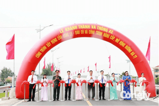 Khánh thành cầu Láng Le - Bàu Cò