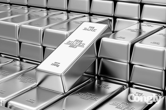 Thị trường bạc 28/8: Bạc khởi sắc, xu hướng tăng