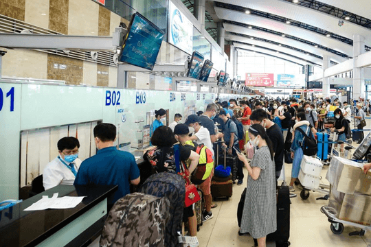 Nội Bài, Tân Sơn Nhất sẽ đông khách thế nào dịp Lễ 2/9?