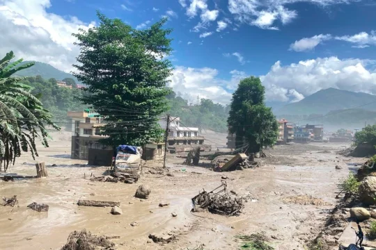Bộ Ngoại giao thông tin về vụ lũ quét ở biên giới Nepal và Trung Quốc