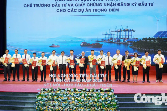 Cà Mau mở rộng không gian, tạo động lực tăng trưởng mới