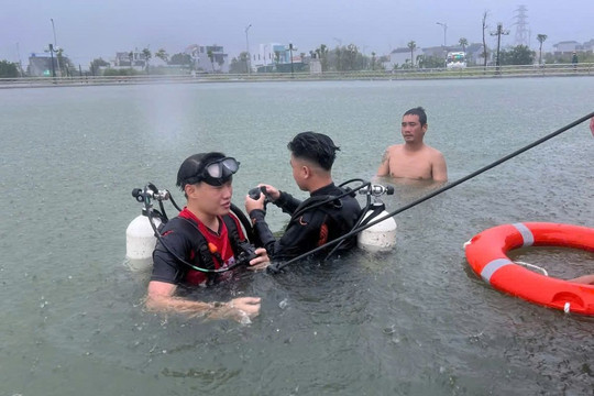 Xuống hồ điều hòa tắm, nam thiếu niên 15 tuổi đuối nước