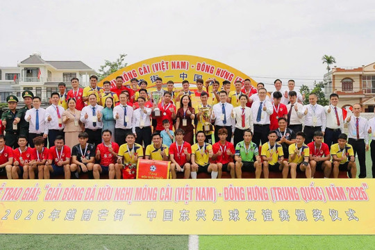 Bóng đá nối nhịp hữu nghị Việt Nam - Trung Quốc dịp Quốc khánh 2/9