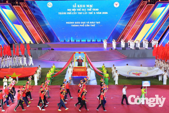 Khai mạc Đại hội Thể dục thể thao TP Cần Thơ lần thứ X