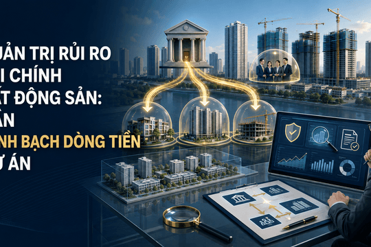 Quản trị rủi ro tài chính bất động sản: Cần minh bạch dòng tiền dự án