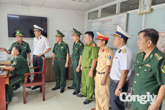 Biên phòng TP.HCM siết chặt an ninh dịp Quốc khánh