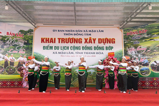 Thanh Hóa: Điểm du lịch cộng đồng Đồng Bớp, mở hướng đi mới cho kinh tế xã Mậu Lâm