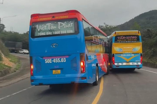 Xe ô tô của Nhà xe Việt Tân Phát lại gây tai nạn ở Gia Lai