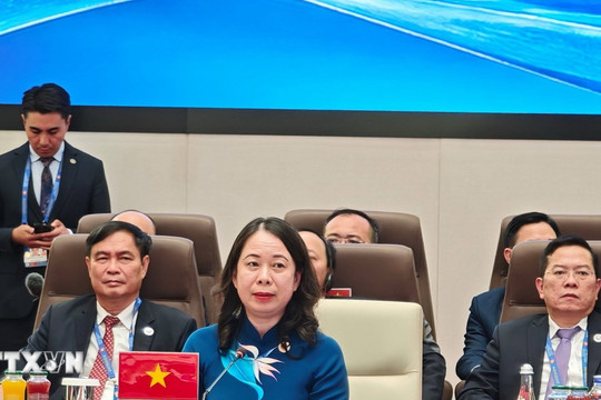 Phó Chủ tịch nước Võ Thị Ánh Xuân có bài phát biểu quan trọng tại SCO Plus