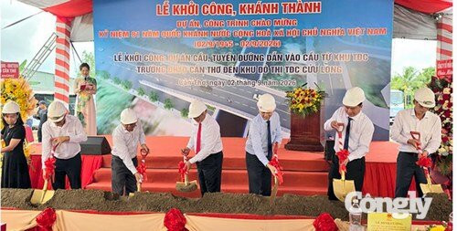Khởi công, khánh thành công trình chào mừng Quốc khánh