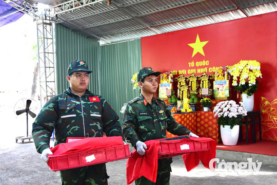 Phát hiện thêm 7 bộ hài cốt liệt sĩ ở Công viên Lê Thị Riêng
