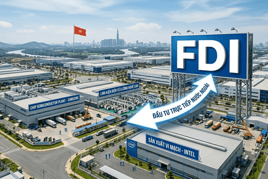 Vốn FDI vào Việt Nam vượt 40 tỷ USD