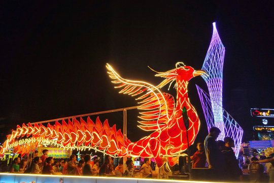105 mô hình đèn Trung thu sẵn sàng cho Đêm hội Thành Tuyên 2026