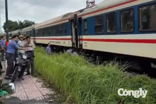 Nam thanh niên tử vong sau va chạm với tàu hỏa
