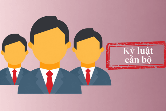 Kỷ luật buộc thôi việc đối với một Thứ trưởng