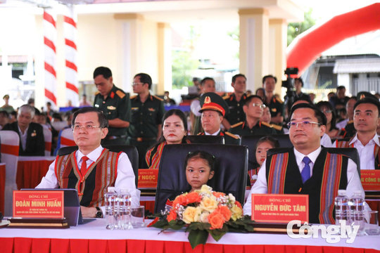 Quảng Ngãi khai giảng, khánh thành 4 trường nội trú liên cấp tại các xã biên giới