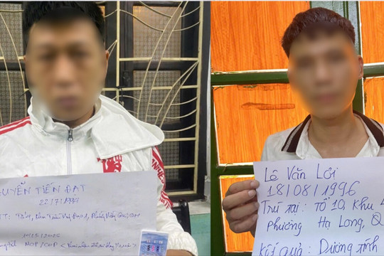 Từ vụ trộm cắp, bắt giữ 2 người mua bán ma túy