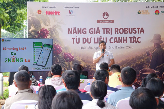 Ứng dụng hỗ trợ nông dân số hóa dữ liệu trồng cà phê