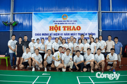 Sôi nổi Hội thao chào mừng 81 năm ngày truyền thống TAND