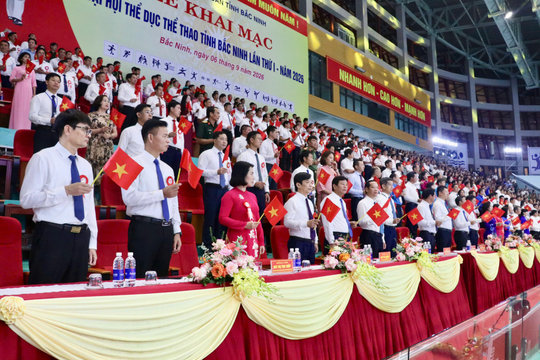 Bắc Ninh khai mạc Đại hội Thể dục Thể thao lần thứ I năm 2026