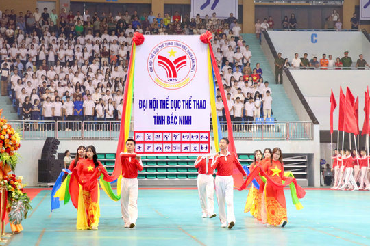Bắc Ninh: Khai mạc Đại hội Thể dục Thể thao lần thứ I năm 2026